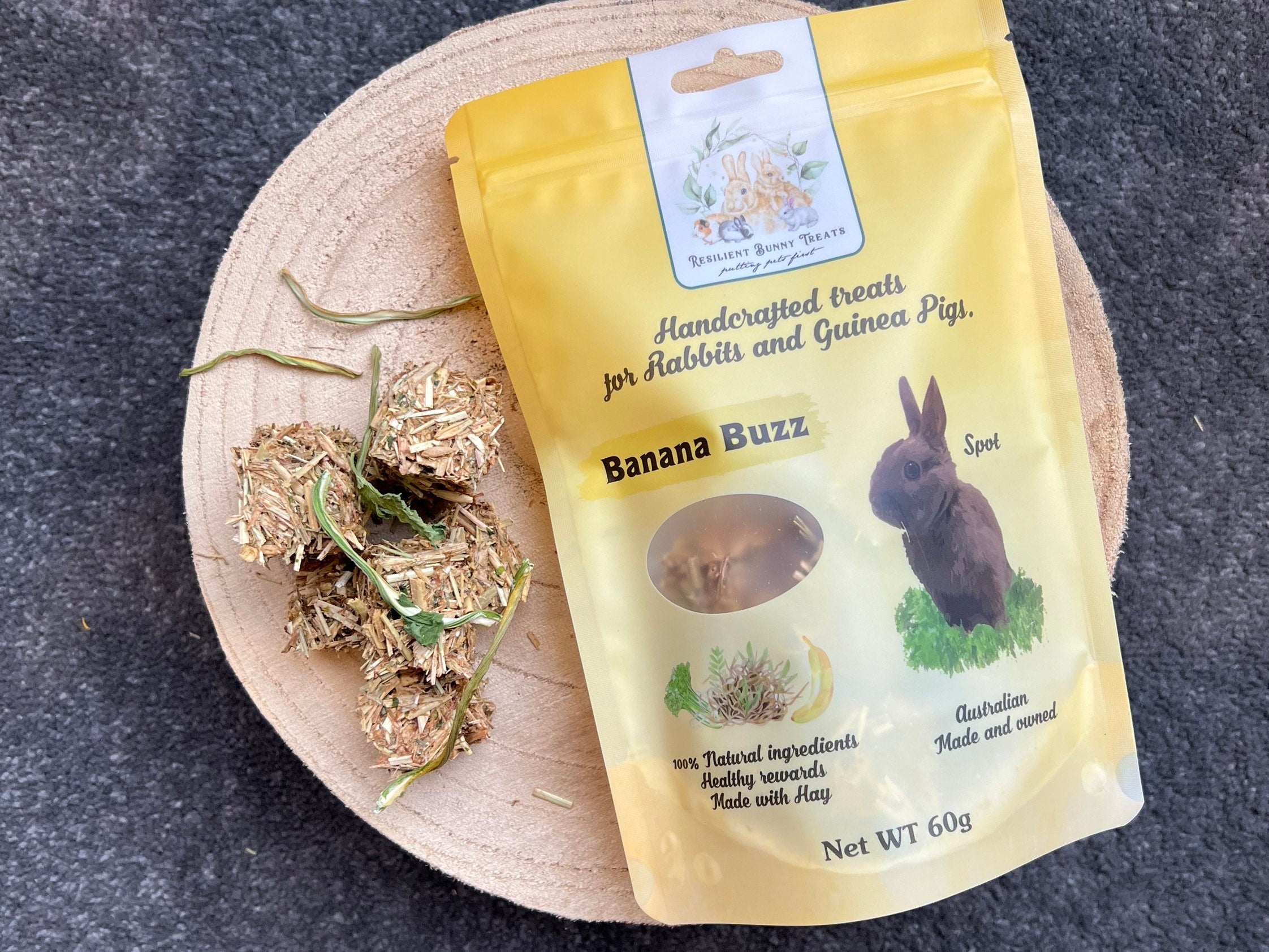 Buzz Rabbit Banana Buzz/ Rabbit treats/ Guinea Pig Treats/ Rabbit Treats Australia ...